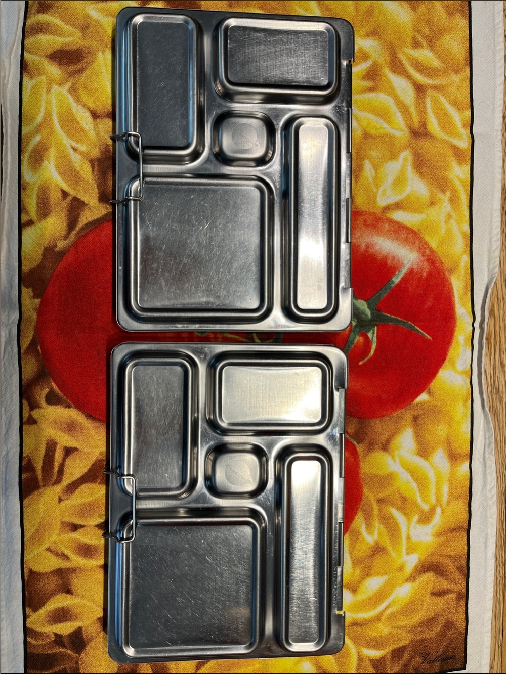 PlanetBox Stainless Steel Divided Lunch Boxes (2)